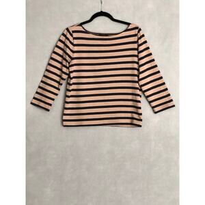 J. Crew Women's Size Small Boatneck Stripe Sweater